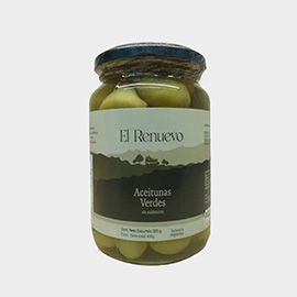 Aceitunas Grandes "El Renuevo" Orgánico